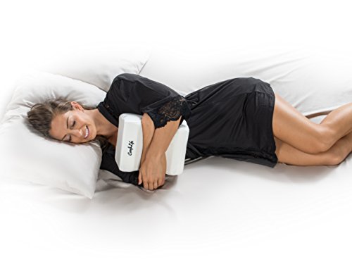 ComfiLife Orthopedic Knee and Leg Pillow for Side Sleepers Sleeping - 100% Memory Foam for Back Pain, Hip Pain Relief