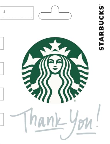 Starbucks Thank You Gift Card $25