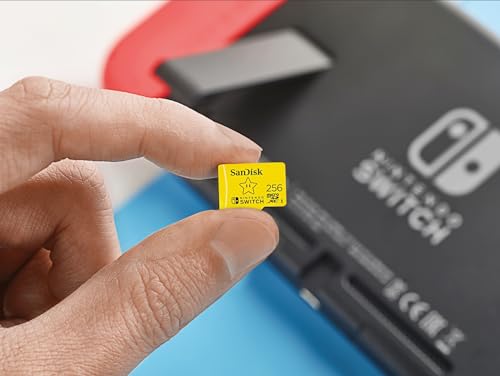 SanDisk 256GB microSDXC Card, Licensed for Nintendo Switch - SDSQXAO-256G-GNCZN