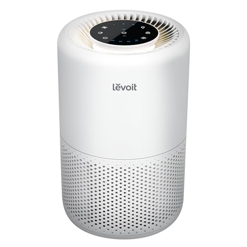 LEVOIT Air Purifier for Home Bedroom, Smart WiFi Alexa Control, Covers up to 916 Sq.Foot, 3 in 1 Filter for Allergies, Pollutants, Smoke, Dust, 24dB Quiet for Bedroom, Core 200S-P, White