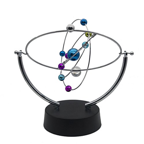 ScienceGeek Kinetic Art Asteroid - Electronic Perpetual Motion Desk Toy Home Decoration