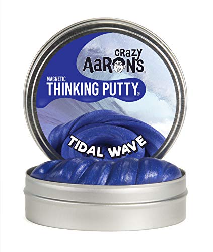 Crazy Aaron's Super Magnetic Tidal Wave Thinking Putty® 4" Tin Thinking Putty - Non-Toxic Sensory Play Putty - Never Dries Out - Creative Toy Fun for Ages 3+