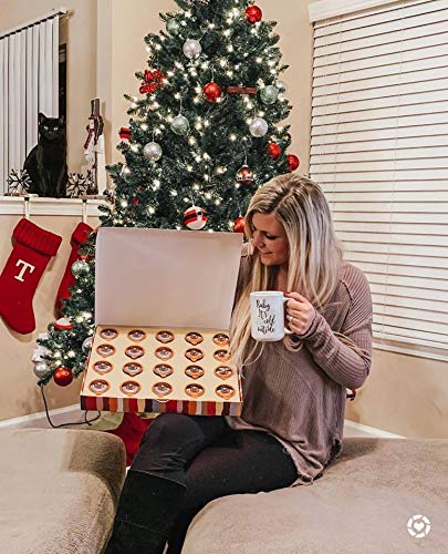 Crazy Cups Coffee Gifts, Flavored Coffee Gift Box for Keurig K Cup Machines, Deluxe Holiday Coffee Sampler, 20 Count