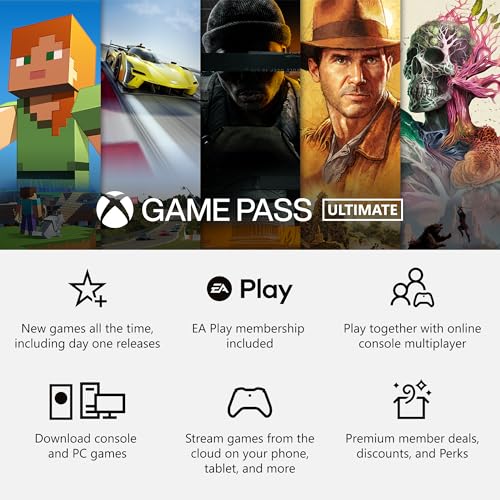 Xbox Game Pass Ultimate – 3 Month Membership – Xbox Series X|S, Xbox One, Windows [Digital Code]