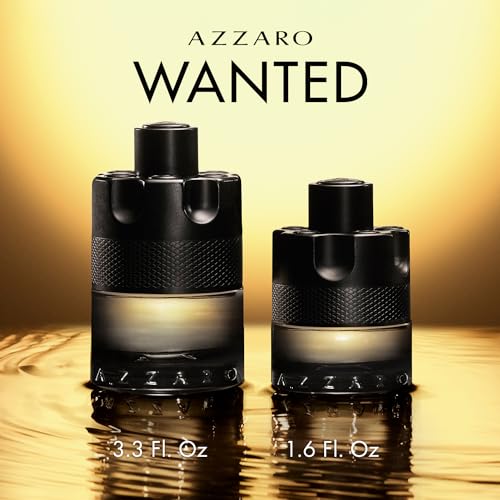 Azzaro The Most Wanted Eau de Toilette Intense – Aromatic & Woody Mens Cologne – Fresh & Sensual Fragrance – Lasting Wear – Scent Notes of Bergamot, Lavender, Moss - Luxury Perfumes for Men, 3.3 Fl Oz