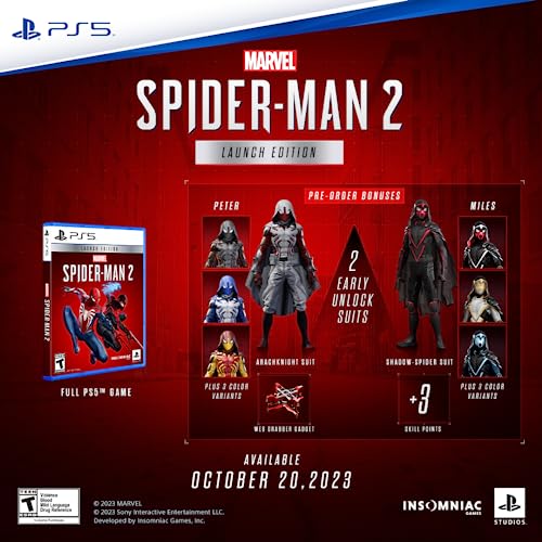 MARVEL’S SPIDER-MAN 2 – PS5 Launch Edition