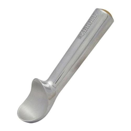 Zeroll, Size 20, in Silver 1020 Original Ice Cream Unique Liquid Filled Heat Conductive Handle Simple One Piece Aluminum Design Easy Release 40 Scoops per, 2-Ounce