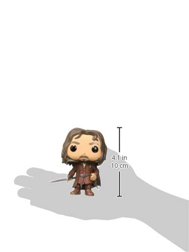 Funko POP! Movies: Lord of The Rings/Hobbit - Aragorn Collectible Figure , Brown