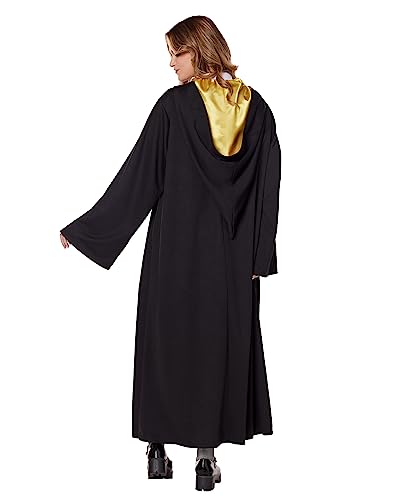 Spirit Halloween Harry Potter Adult Hufflepuff Robe | Officially licensed | Harry Potter Costume | Wizard Outfit