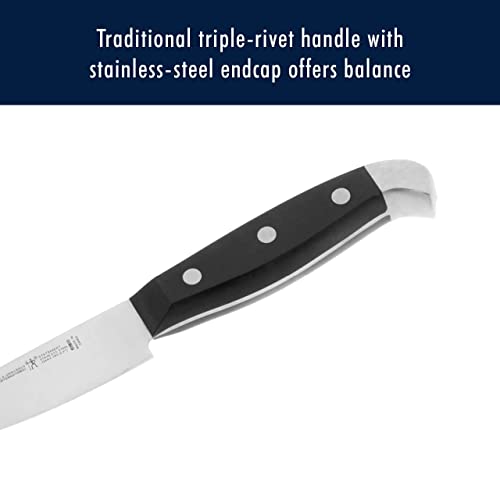 HENCKELS Premium Quality 15-Piece Knife Set with Block, Razor-Sharp, German Engineered Knife Informed by over 100 Years of Masterful Knife Making, Lightweight and Strong, Dishwasher Safe