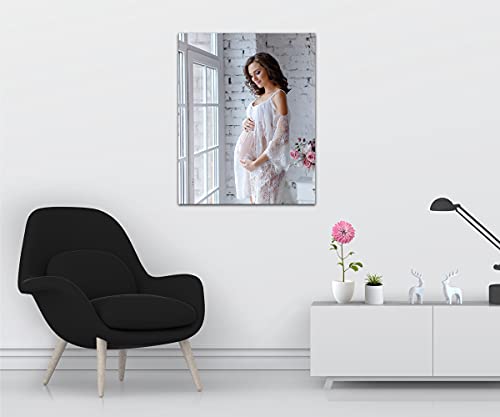 Custom Canvas Prints with Your Photo 8x10 Personalized Canvas Wall Art, Print Your Pictures Photos on Canvas Gifts for Home Decoration