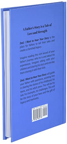 Dad, I Want to Hear Your Story: A Father's Guided Journal to Share His Life & His Love