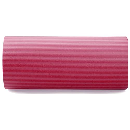 BalanceFrom Fitness 7 Piece Home Gym Yoga Set with 0.5 Inch Thick Yoga Mat, 2 Yoga Blocks, Mat Towel, Hand Towel, Stretch Strap, and Knee Pad, Pink