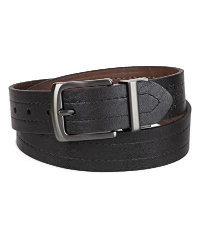 Levi's Men's Reversible Casual Jeans Belt, Brown/Black 1, X-Large (42-44)