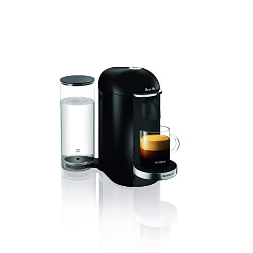 Nespresso Vertuo Plus Deluxe Coffee and Espresso Maker by Breville, Black