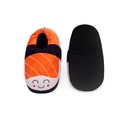 Coddies Sushi “Shoe-shi” Slippers | Unisex Funny Slippers, Gag Gift, Cute Anime Kawaii Present (4-7.5 Men | 6-9.5 Women)