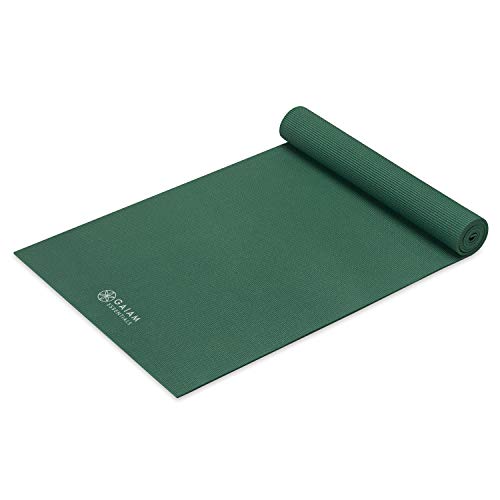 Gaiam Essentials Premium Yoga Mat With Carrier Sling (72 InchL X 24 InchW X 1/4 Inch Thick)