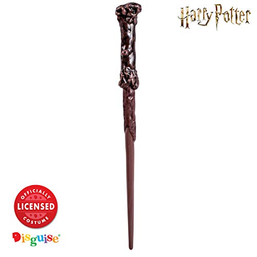 Disguise Harry Potter Wand, Official Hogwarts Wizarding World Harry Potter Costume Accessory Wand Brown 13.5 Inch Length, Includes One wand