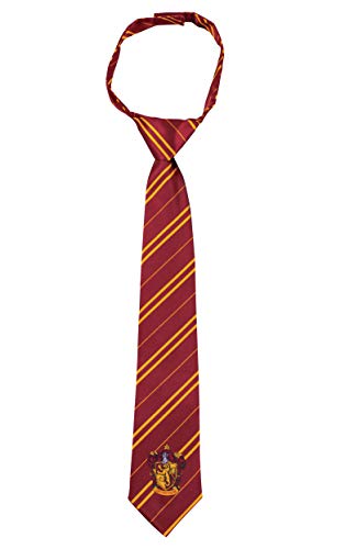 Disguise Harry Potter Costume Necktie, Official Hogwarts Wizarding World Kids Costume Breakaway Child Size Tie, Brown & Gold