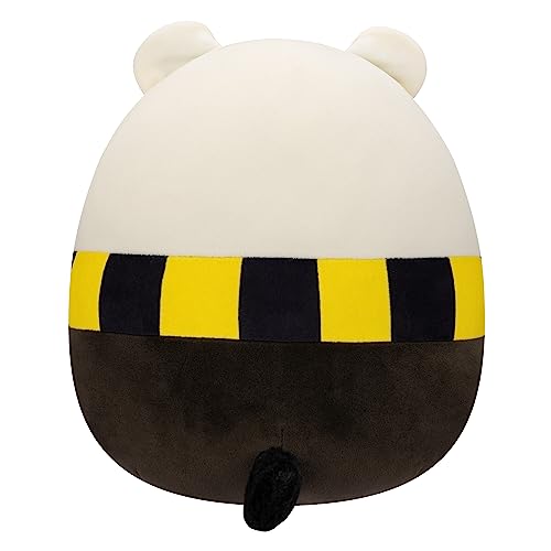 Squishmallows Original Harry Potter 10-Inch Hufflepuff Badger Plush - Medium-Sized Ultrasoft Official Jazwares Plush