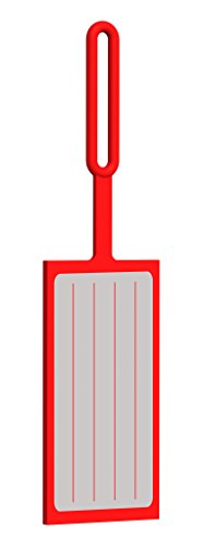 LEGO Stationery 2x4 Silicone Luggage Tag - Red