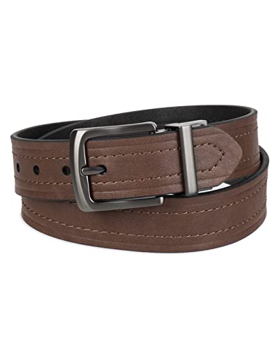 Levi's Men's Reversible Casual Jeans Belt, Brown/Black 1, X-Large (42-44)