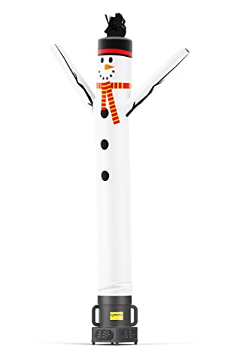 LookOurWay Air Dancers Inflatable Tube Man Set - 7 feet Tall Wacky Waving Inflatable Dancing Tube Guy with 9-Inch Diameter Blower - Christmas Holiday Promotion - Snowman