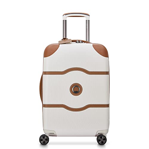 DELSEY Paris Chatelet Air 2.0 Hardside Luggage with Spinner Wheels, Angora, 2 Piece Set 20/Backpack