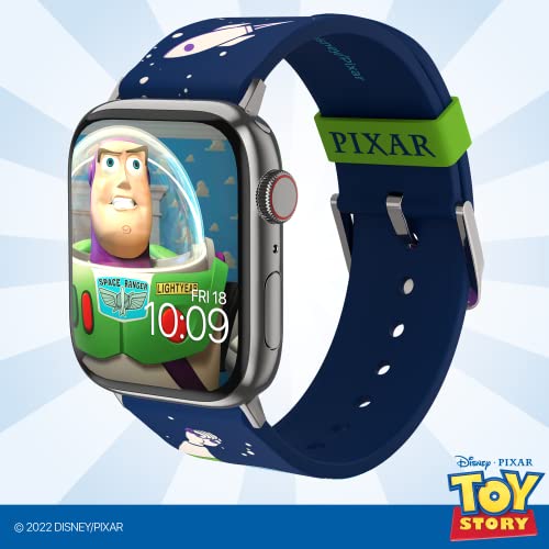 Toy Story – Buzz Lightyear Smartwatch Band - Officially Licensed, Compatible with Every Size & Series of Apple Watch (not included)