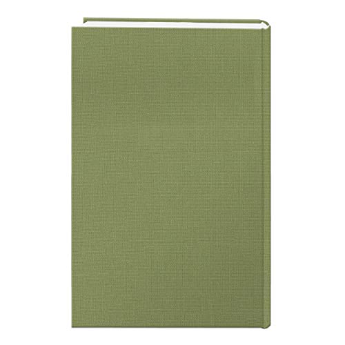 Fabric Frame Cover Photo Album 300 Pockets Hold 4x6 Photos, Sage Green