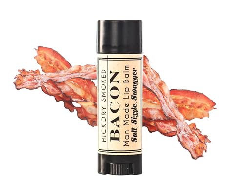 Bacon Lip Balm - Funny gift for bacon lover stocking stuffer for men man chapstick