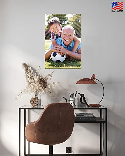 SIGNLEADER Canvas Prints with Your Photos, Canvas Pictures Custom Wall Art, Personalized Family Portrait Canvas Pictures - 24x36 inches