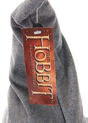 elope Lord of The Rings The Hobbit Gandalf Costume Hat for Adults and Teens Gray