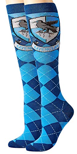 Hyp Harry Potter Ravenclaw Argyle Juniors Knee High Socks