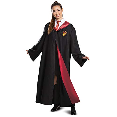 Disguise unisex adult Gryffindor Costume Outerwear, Black & Red, Medium 38-40 US