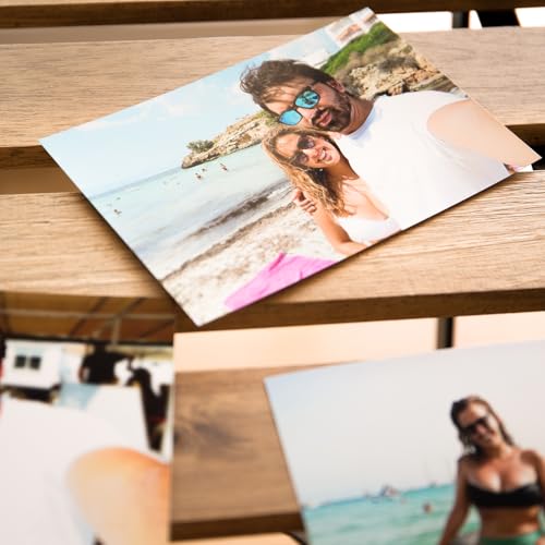 Custom Photo Prints Personalized Photo Gifts Standard Size Glossy - Set of 6,12,20pcs - UNFRAMED-Gift Wrapping Available (4 * 6 inches, 6, Pcs of Set)-Same day Pick up