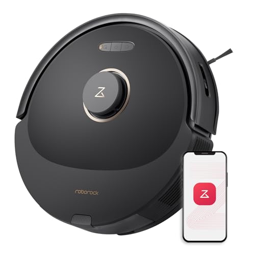 roborock Q8 Max Robot Vacuum and Mop Cleaner, DuoRoller Brush, 5500Pa Strong Suction, Lidar Navigation, Obstacle Avoidance, Multi-Level Mapping, Perfect for Pet Hair