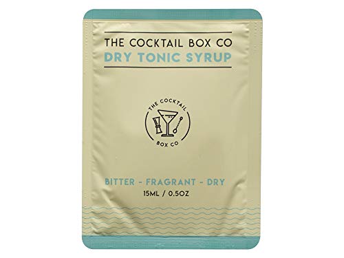 Gin & Tonic Cocktail Kit - The Cocktail Box Co. Premium Cocktail Kits - Make Hand Crafted Cocktails. Great Gift for Any Cocktail Lover and Makes The Perfect Travel Companion! (1 Kit)