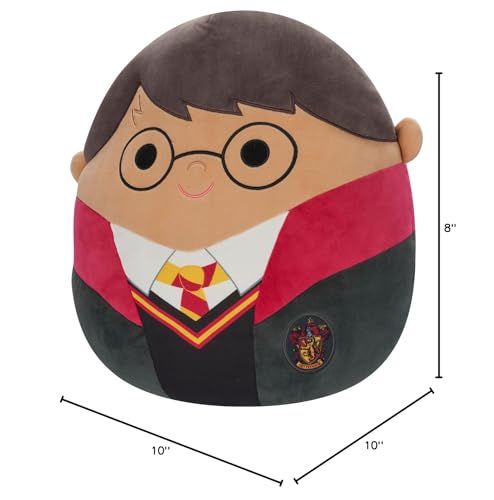 Squishmallows Original 10-Inch Harry Potter Plush - Medium-Sized Ultrasoft Official Jazwares Plush