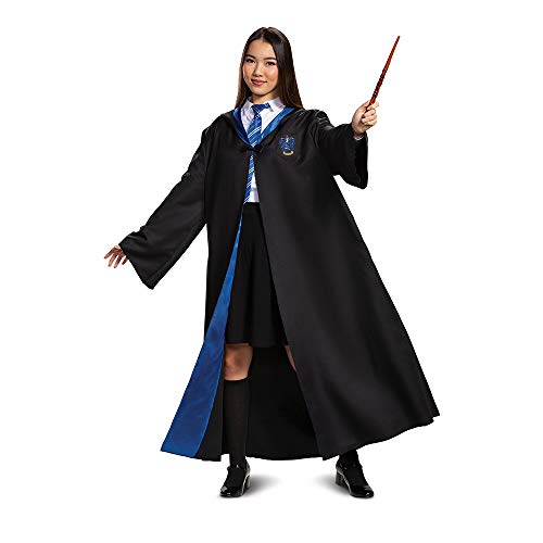 Disguise unisex adult Ravenclaw Costume Outerwear, Black & Blue, Medium 38-40 US, 107999T