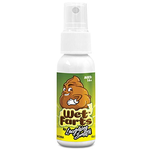 Laughing Smith - Wet Farts - Potent Stink Spray - Extra Strong Stink - Hilarious Gag Gifts & Pranks for Adults or Kids - Prank Stink Stuff - Non Toxic - Smells Like Really 'Bad' Gas