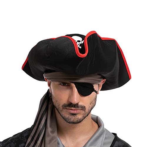 Spooktacular Creations Adult Men Pirate Costume for Halloween, Costume Party, Trick or Treating, Cosplay Party (X-Large)