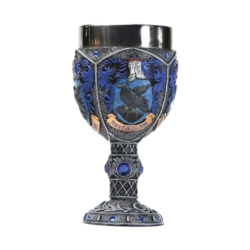 Enesco 6005060 Wizarding World of Harry Potter Ravenclaw Decorative Goblet Figurine, 7.09 Inch, Multicolor