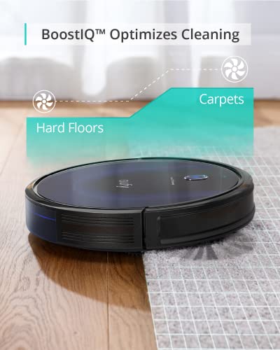 eufy BoostIQ RoboVac 15C MAX, Wi-Fi Connected Robot Vacuum Cleaner, Super Thin, Powerful Suction, Quiet, Self-Charging Robotic Vacuum Cleaner, Cleans Hard Floors to Medium-Pile Carpets