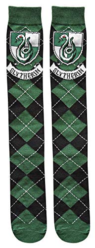 Hyp Harry Potter Slytherin Argyle Juniors Knee High Socks