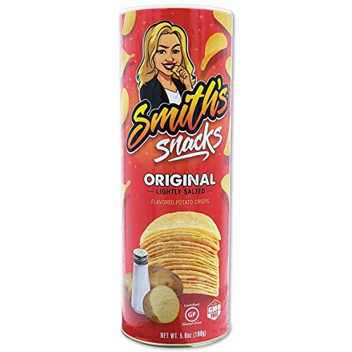 Laughing Smith Snake in a Can Prank - Smith's Snacks Potato Chip - Hilarious Gag Can Pranks for Ages 14 Above - Snake Can Surprise! - Silly Gifts, Scary, Gag Gifts, Gags & Practical Joke