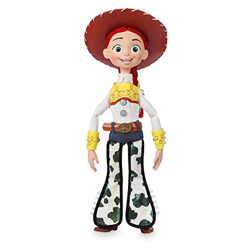 Disney Store Official Jessie Interactive Talking Action Figure from Toy Story, Features Sounds and Phrases from The Movies, Interacts with Other Figures and Toys