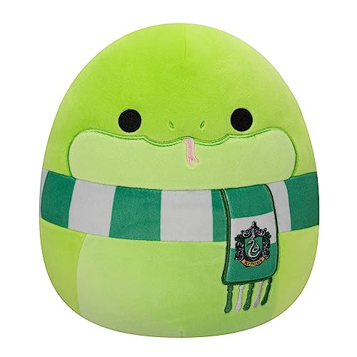 Squishmallows Original Harry Potter 10-Inch Slytherin Snake Plush - Medium-Sized Ultrasoft Official Jazwares Plush