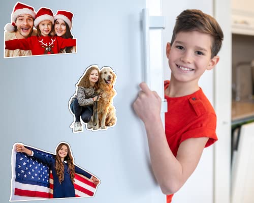 Customized Photo Magnet - Personalized Fridge Cutout Magnets | Magnetic Photos Home Decoration