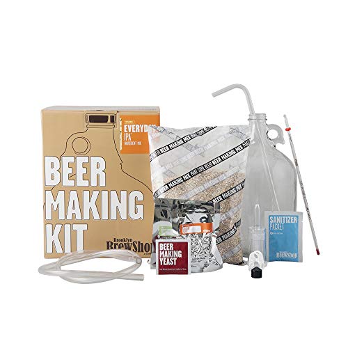 Brooklyn Brew Shop Everyday IPA Glass Beer Making Kit, 1 Count (Pack of 1)